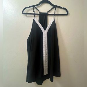 BLACK & WHITE BLOUSE